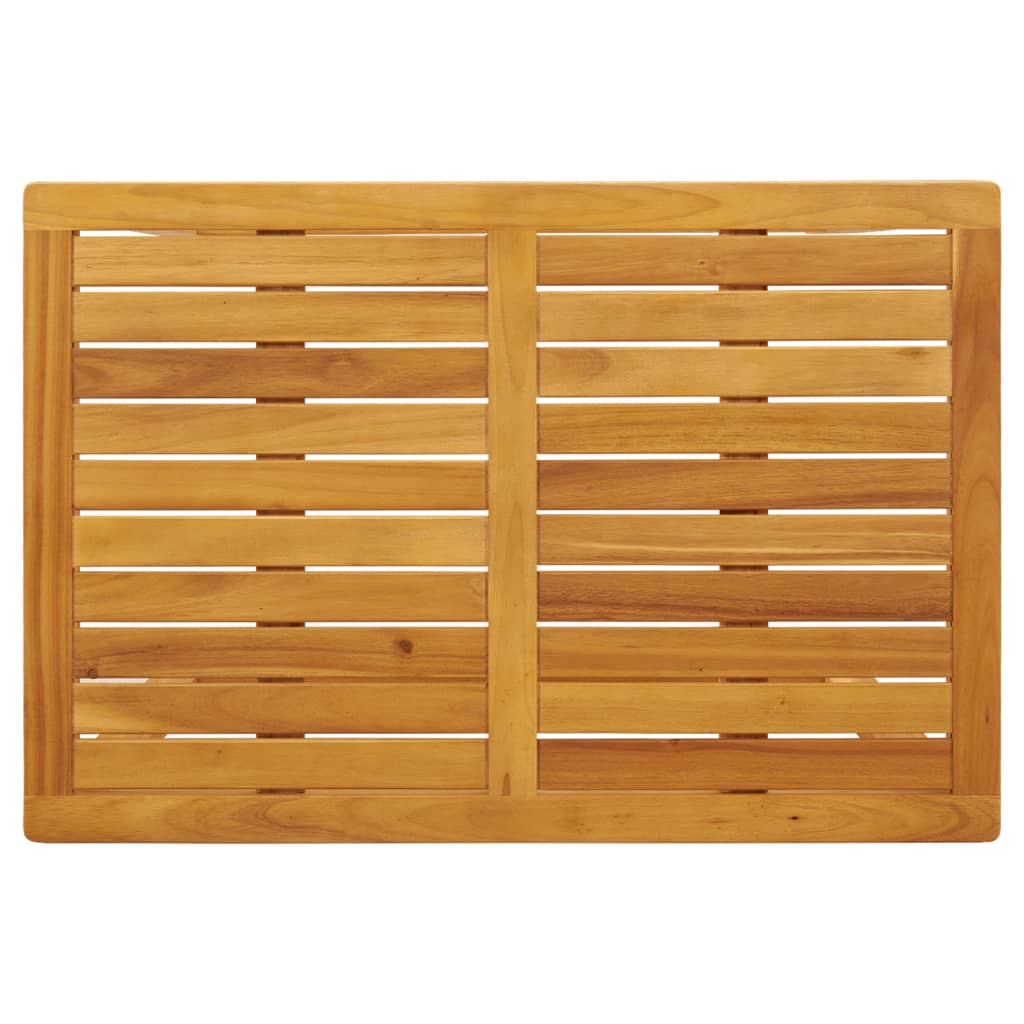 Ensemble de balcon 3 pcs bois d'acacia solide - XIOS