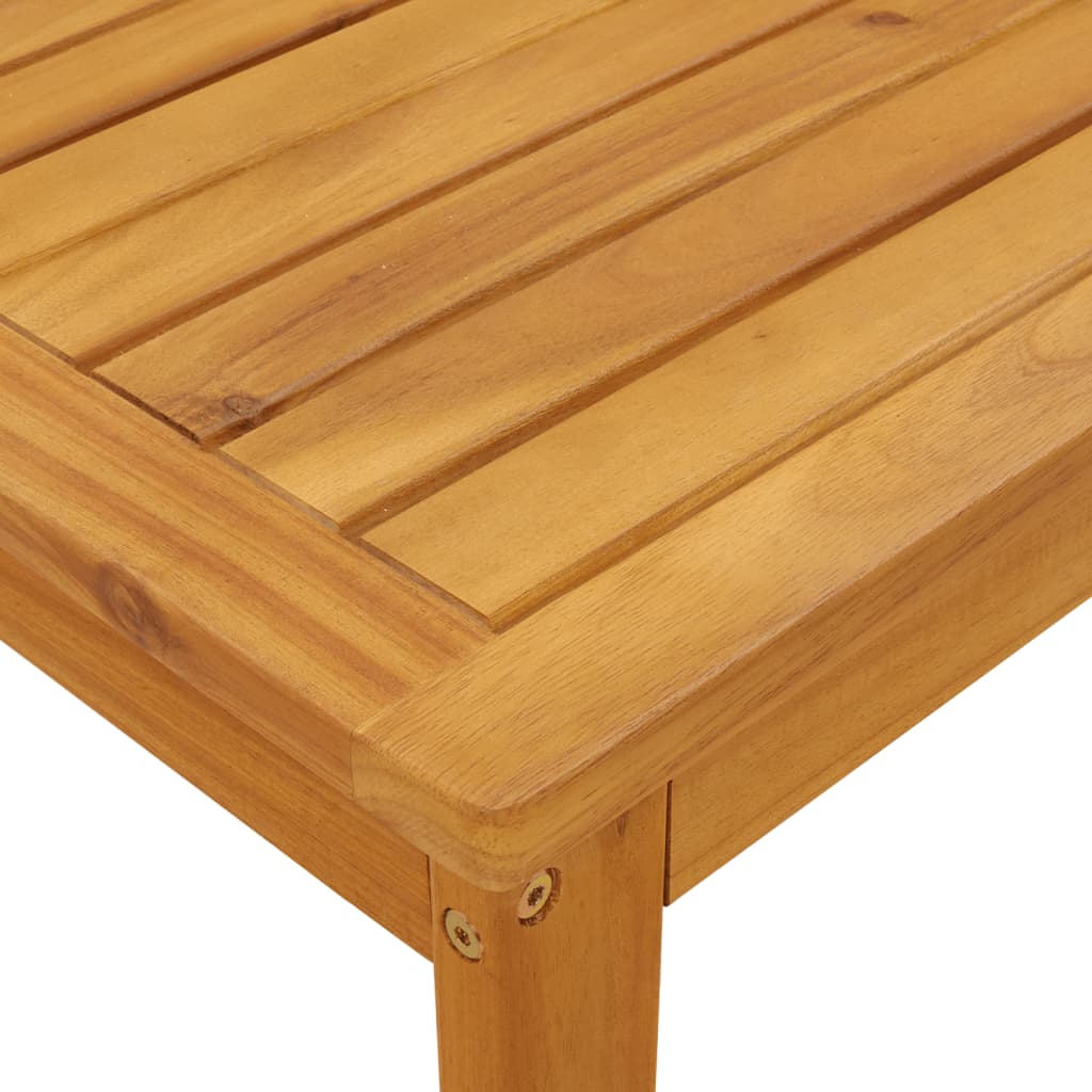Ensemble de balcon avec coussins 3 pcs bois massif d'acacia - XIOS