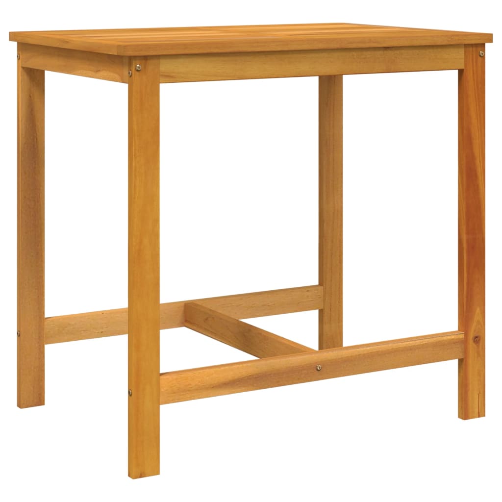 Ensemble de balcon avec coussins 3 pcs bois massif d'acacia - XIOS