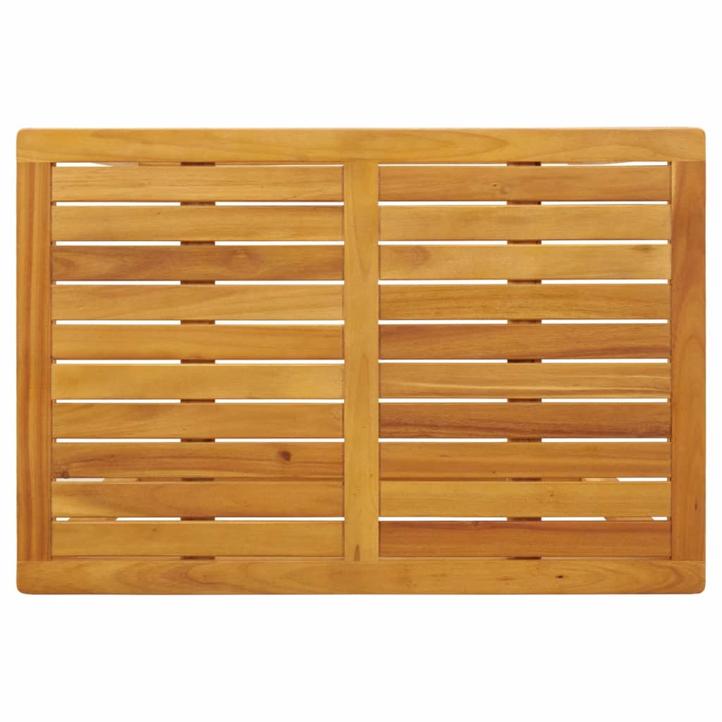 Ensemble de balcon avec coussins 3 pcs bois massif d'acacia - XIOS