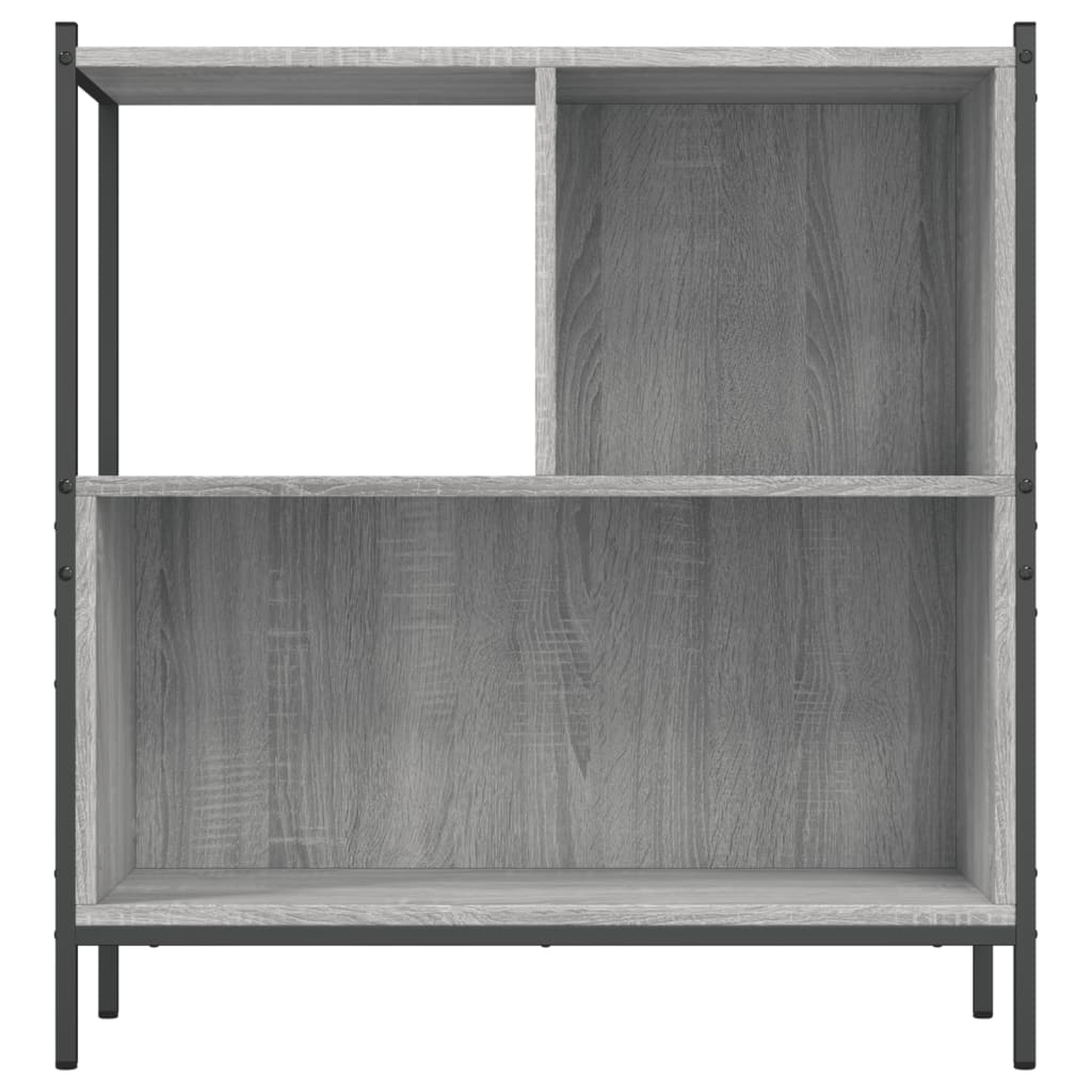 Bibliothèque sonoma gris 72x28x77,5 cm bois d'ingénierie - XIOS