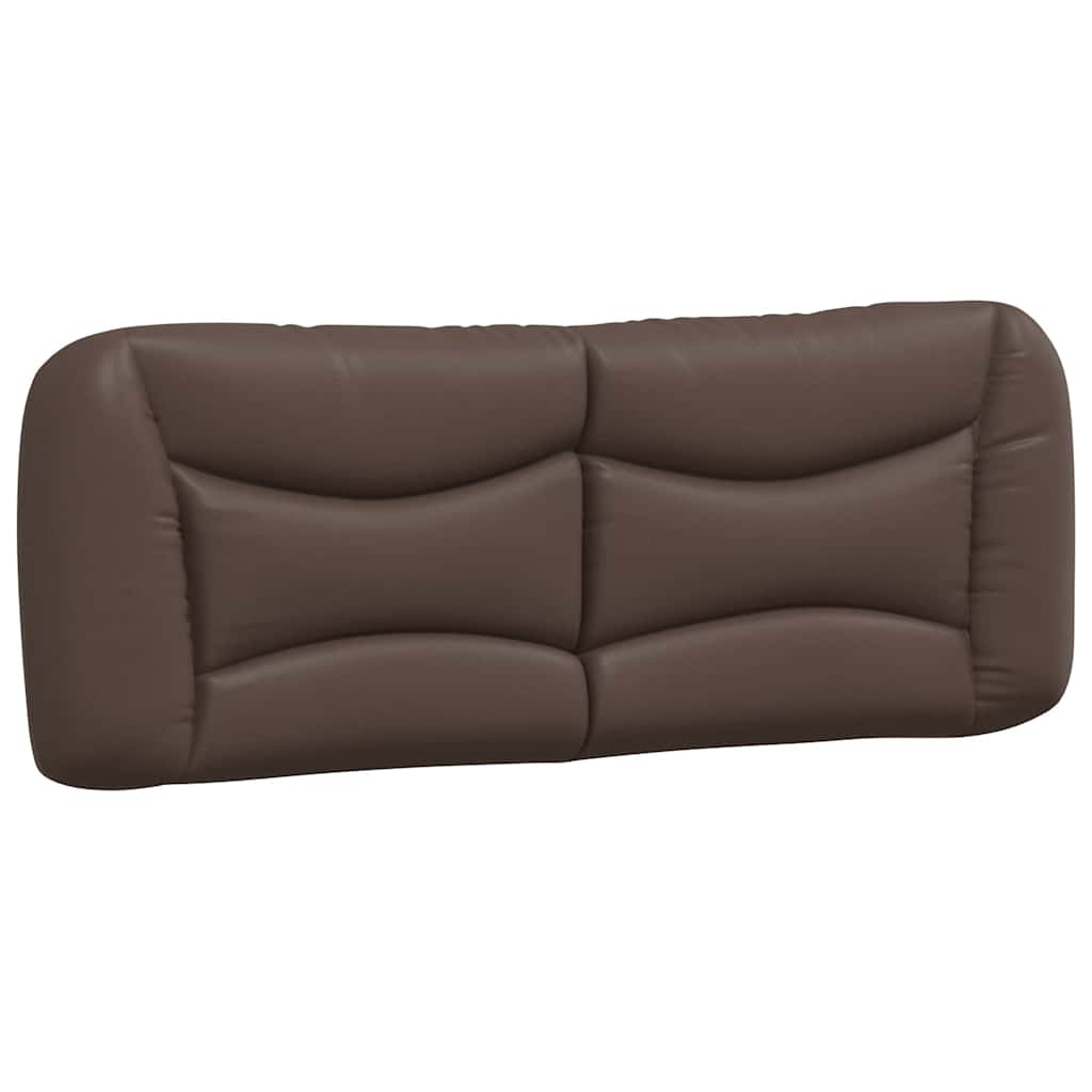Cadre de lit sans matelas Hvar marron 120x200 cm similicuir