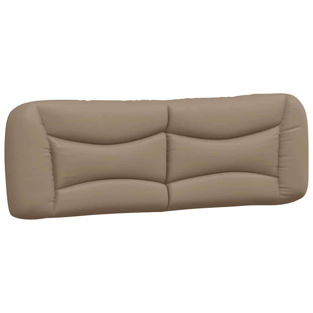 Cadre de lit sans matelas Hvar cappuccino 160x200 cm similicuir - XIOS