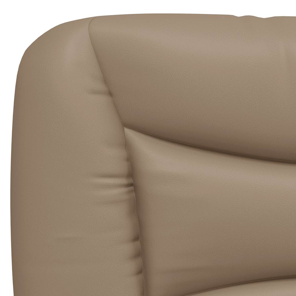 Cadre de lit sans matelas Hvar cappuccino 160x200 cm similicuir - XIOS