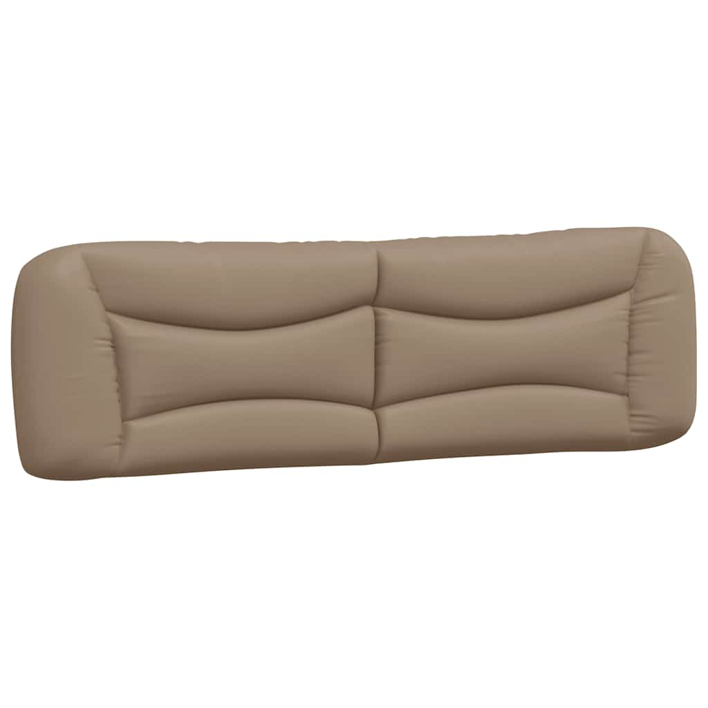 Cadre de lit sans matelas Hvar cappuccino 180x200 cm similicuir