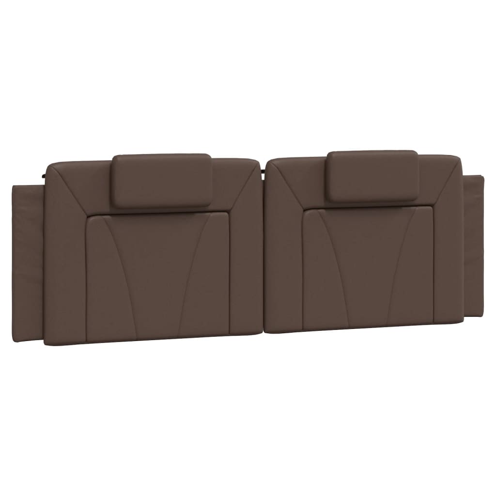 Cadre de lit sans matelas marron 160x200 cm similicuir - XIOS