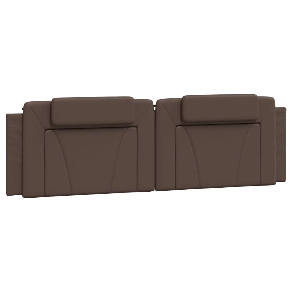Cadre de lit sans matelas marron 180x200 cm similicuir - XIOS