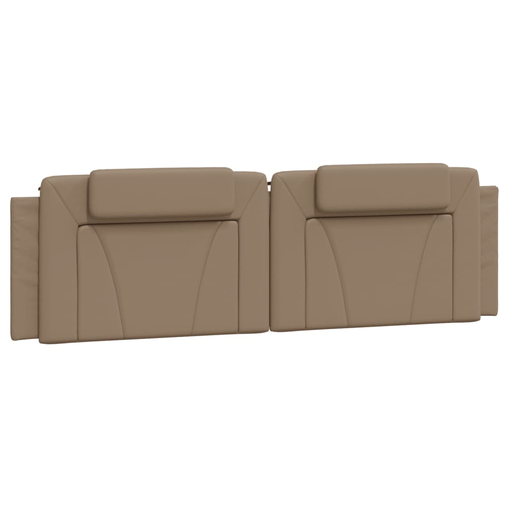 Cadre de lit sans matelas cappuccino 180x200 cm similicuir - XIOS