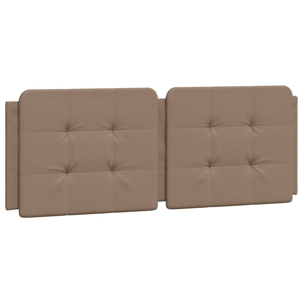 Cadre de lit sans matelas Zadar cappuccino 140x200 cm similicuir - XIOS