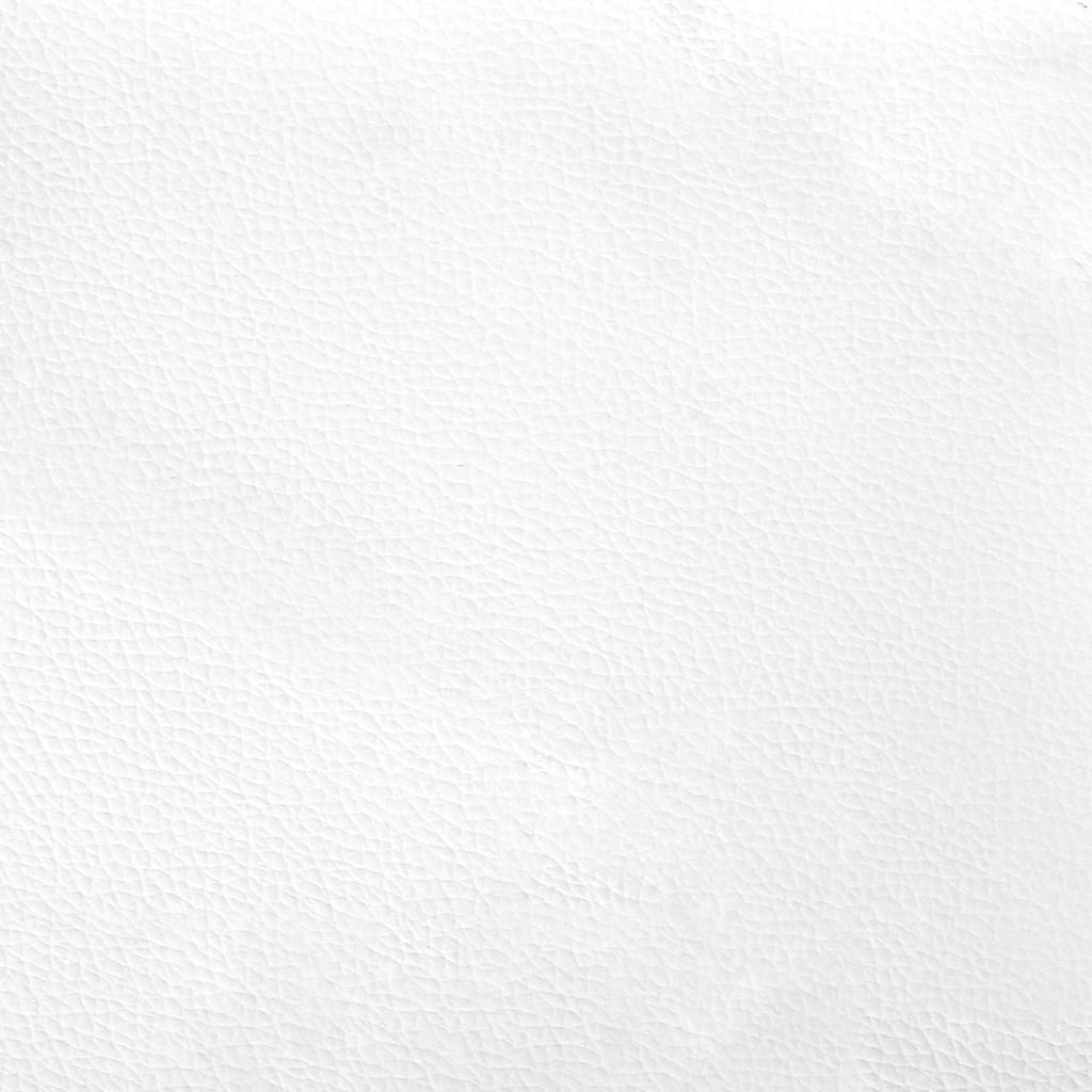 Cadre de lit sans matelas Zadar blanc et noir 200x200 cm similicuir - XIOS