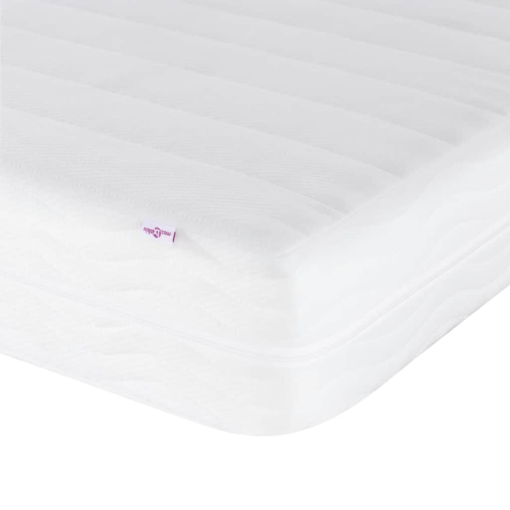 Lit avec matelas Dover bleu 120x200 cm velours - XIOS