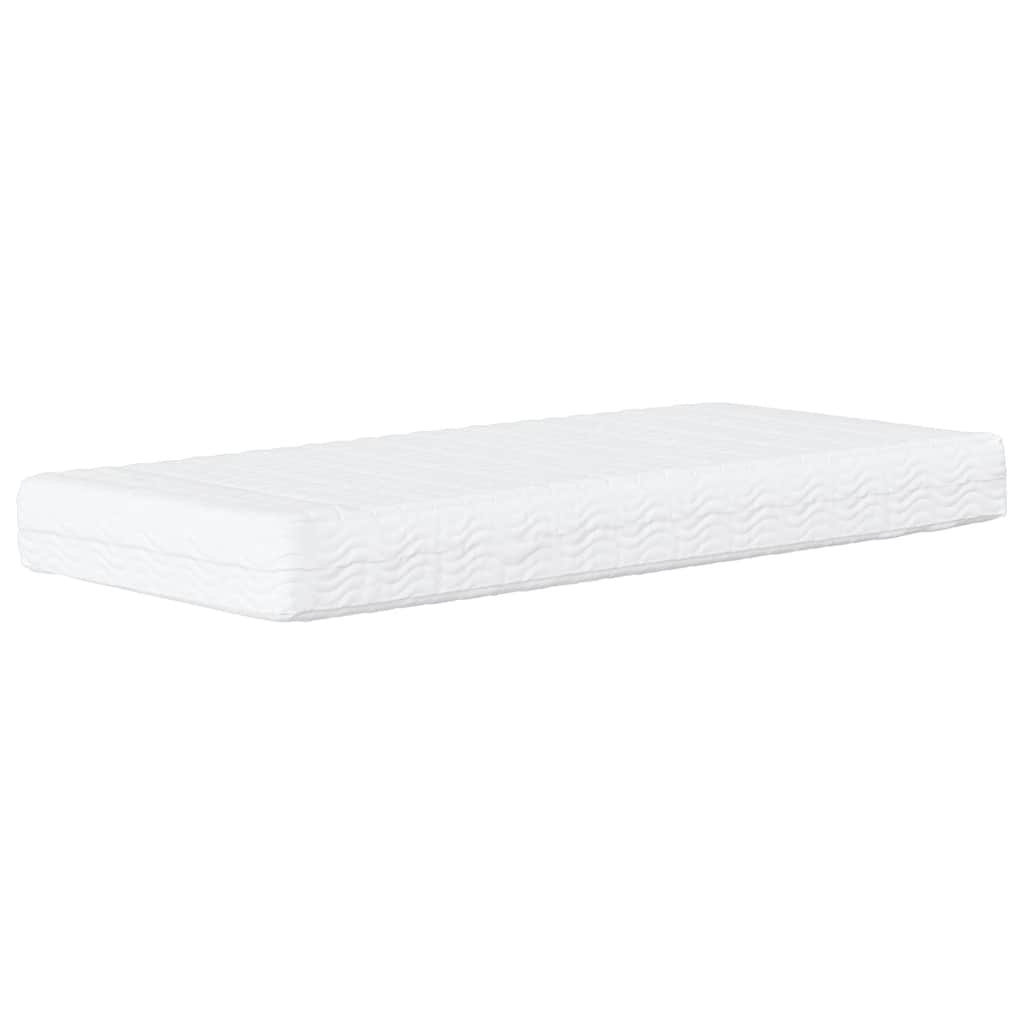 Lit avec matelas Dover cappuccino 140x200 cm similicuir - XIOS