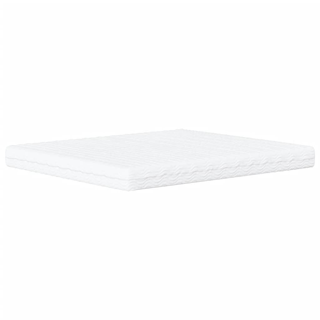 Lit avec matelas Dover vert foncé 180x200 cm velours - XIOS