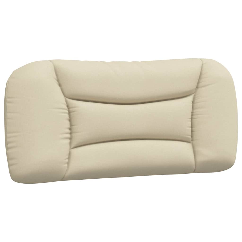 Lit avec matelas Hvar crème 80x200 cm tissu - XIOS