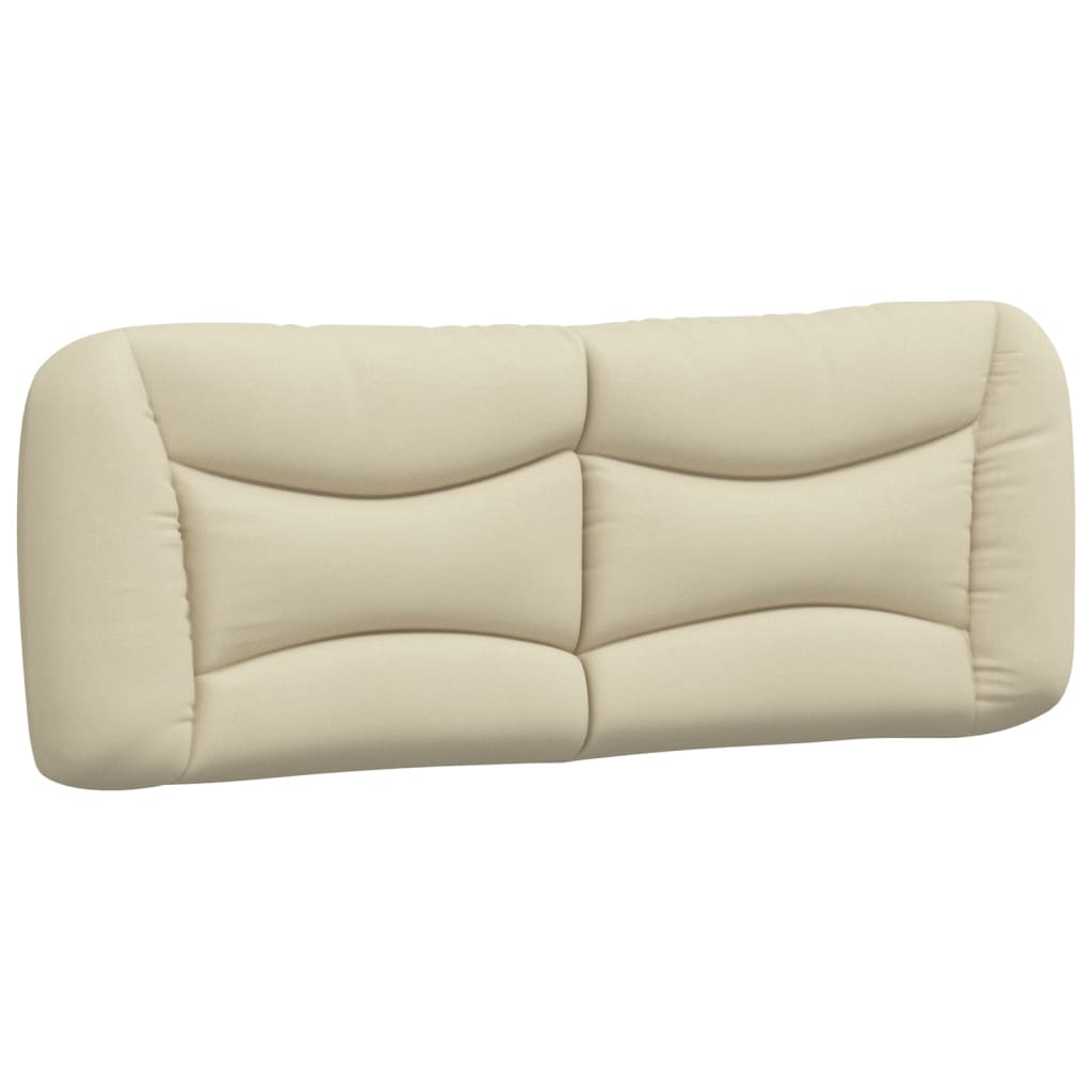 Lit avec matelas Hvar crème 180x200 cm tissu - XIOS