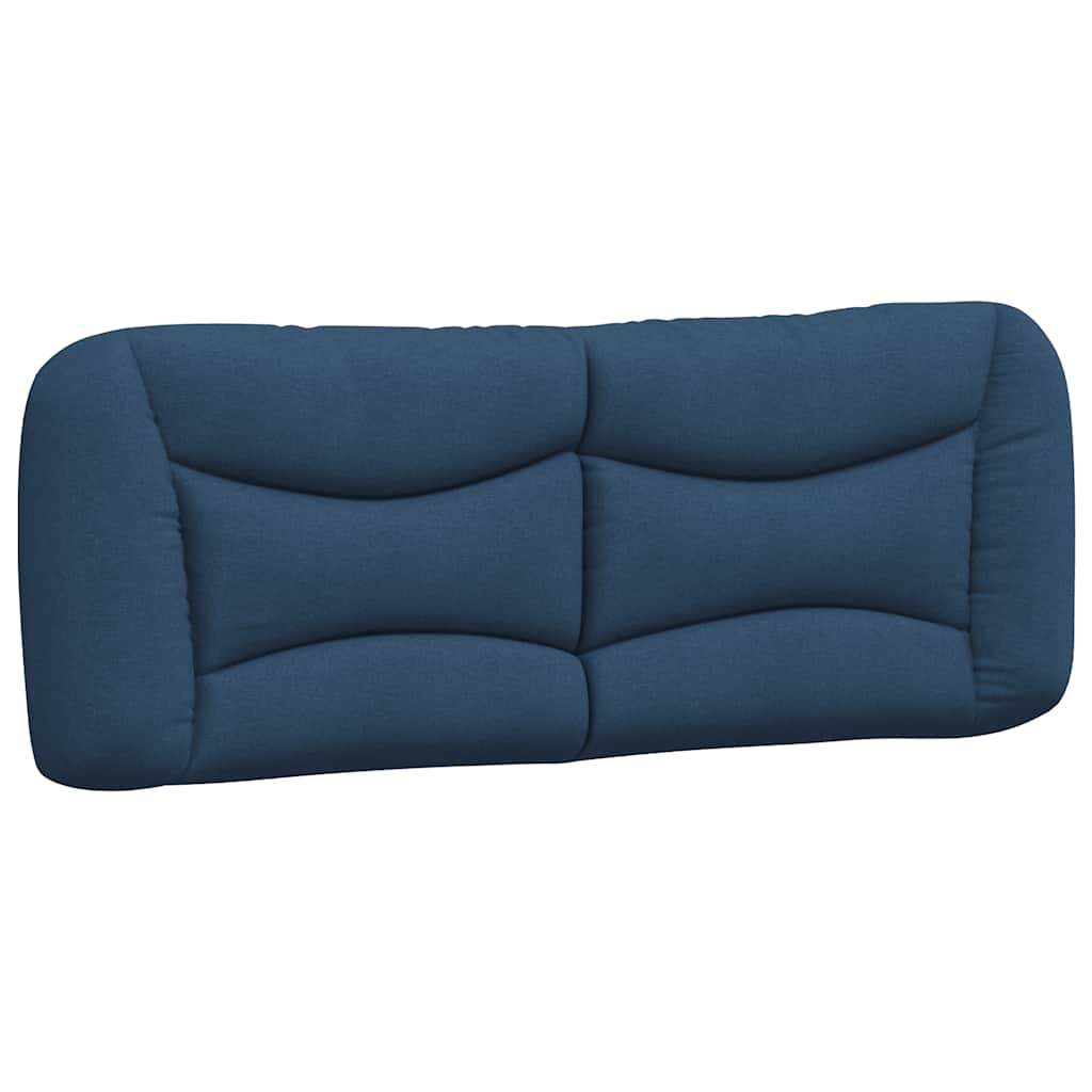 Lit avec matelas Hvar bleu 180x200 cm tissu - XIOS