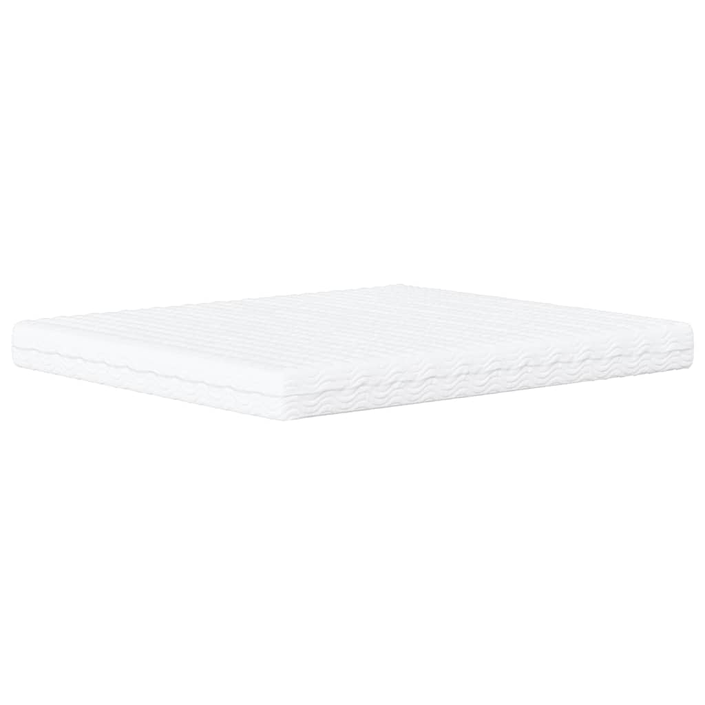 Lit avec matelas Hanko vert foncé 180x200 cm velours - XIOS