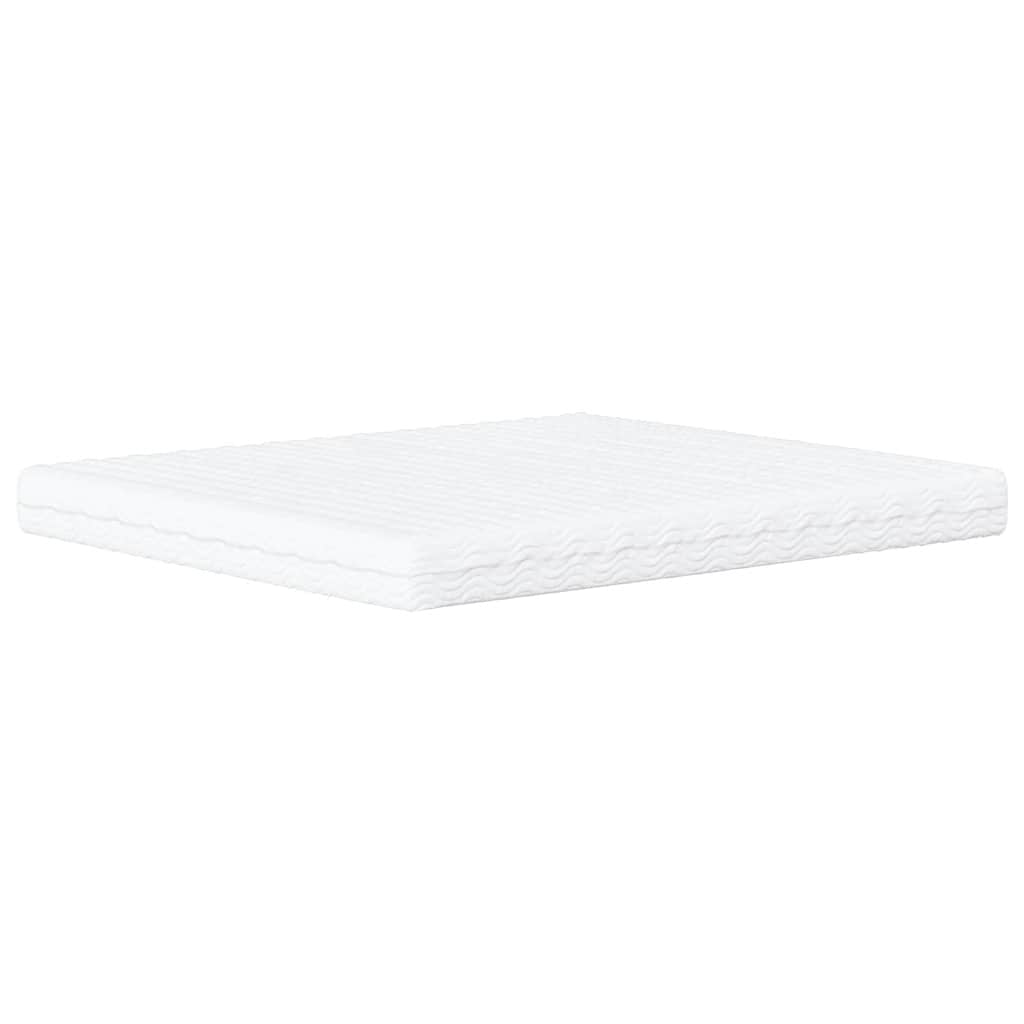 Lit avec matelas bleu 180x200 cm velours - XIOS