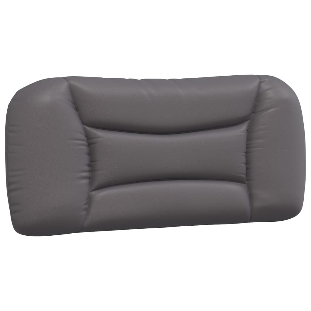 Lit avec matelas Hvar gris 80x200 cm similicuir - XIOS