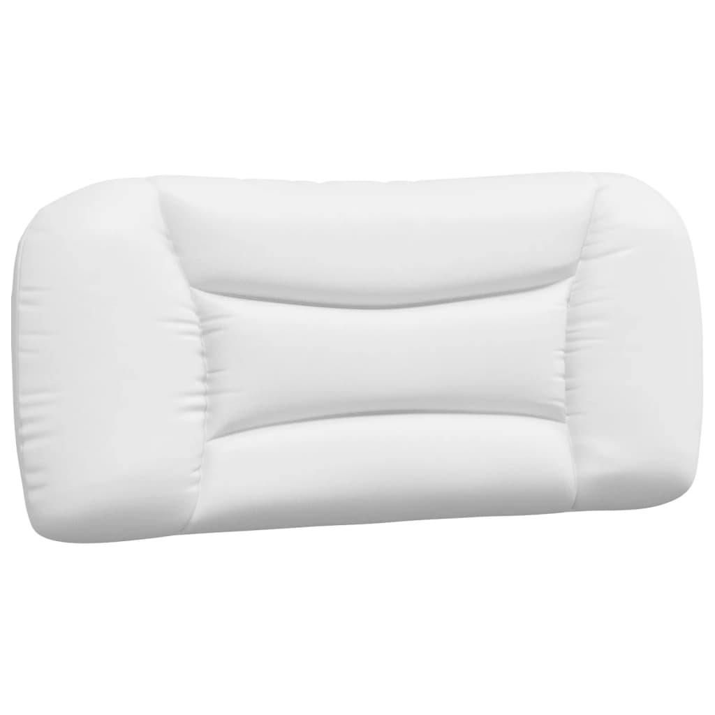 Lit avec matelas Hvar blanc et noir 80x200 cm similicuir - XIOS