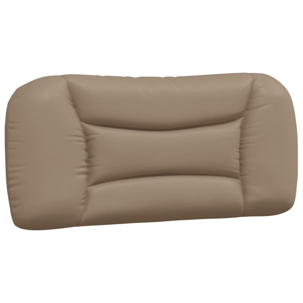 Lit avec matelas Hvar cappuccino 90x190 cm similicuir - XIOS