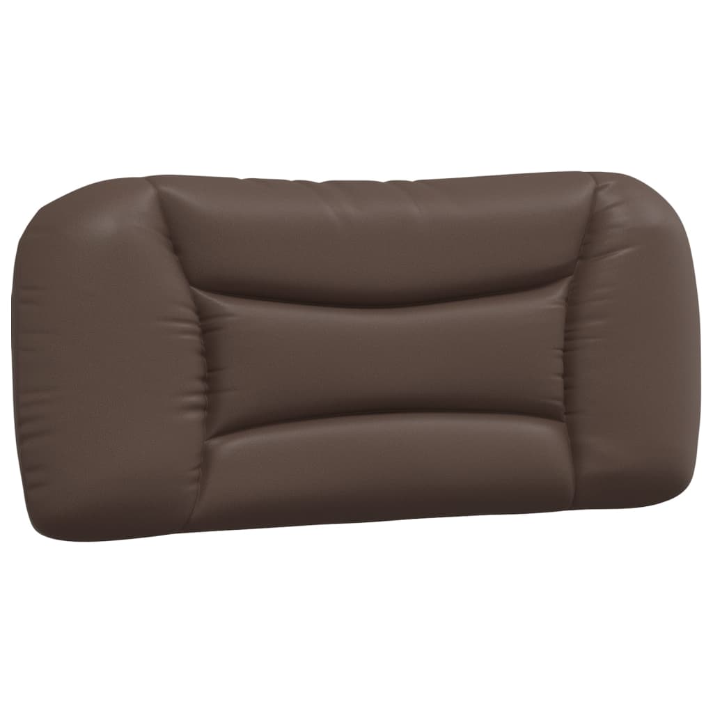 Lit avec matelas Hvar marron 90x200 cm similicuir - XIOS