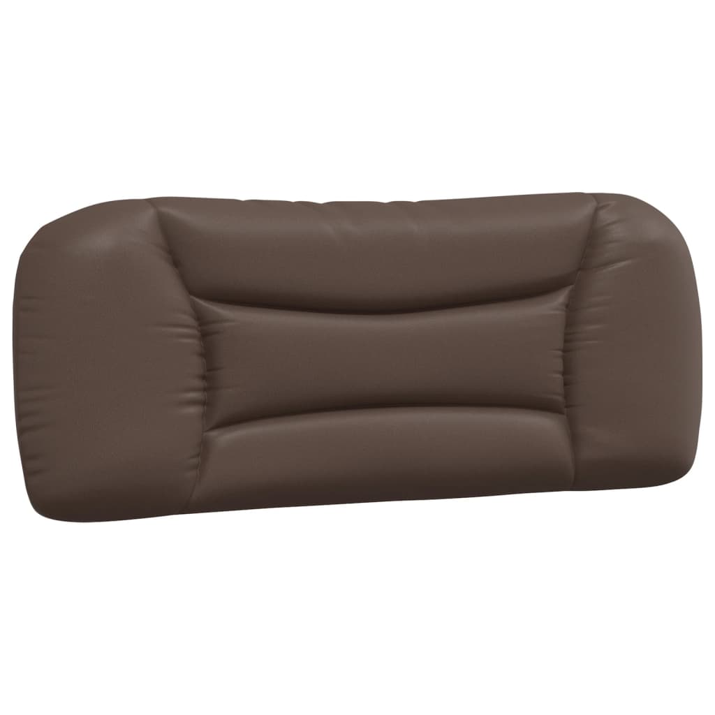 Lit avec matelas Hvar marron 100x200 cm similicuir - XIOS
