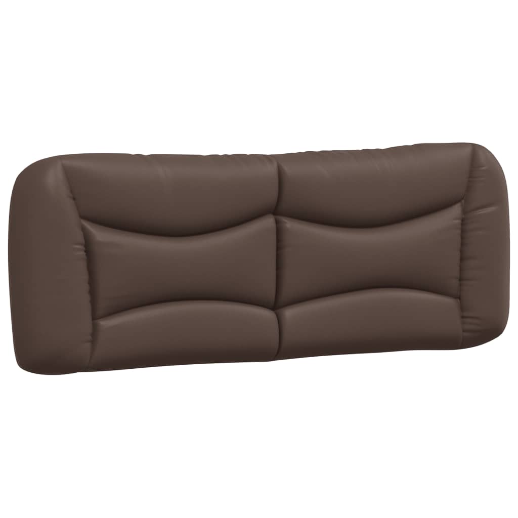 Lit avec matelas Hvar marron 120x200 cm similicuir - XIOS