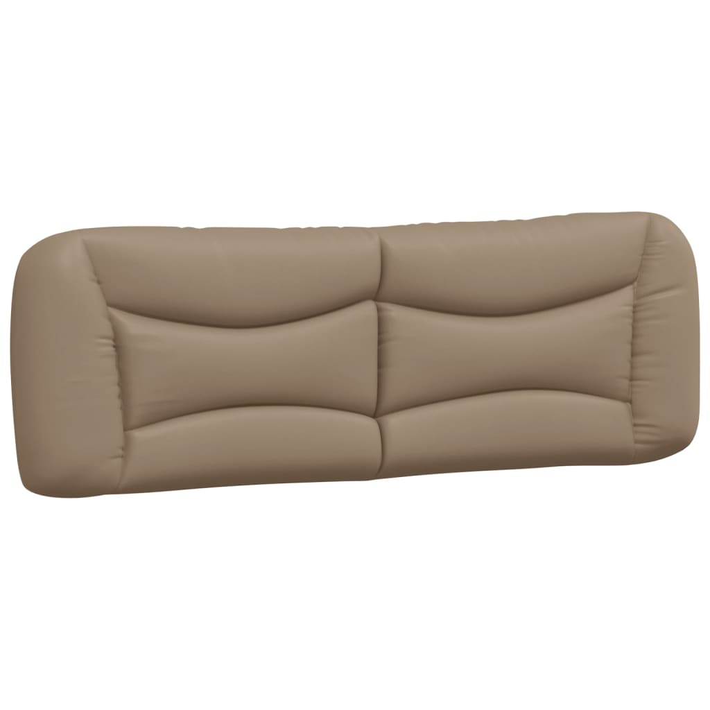 Lit avec matelas Hvar cappuccino 160x200 cm similicuir - XIOS