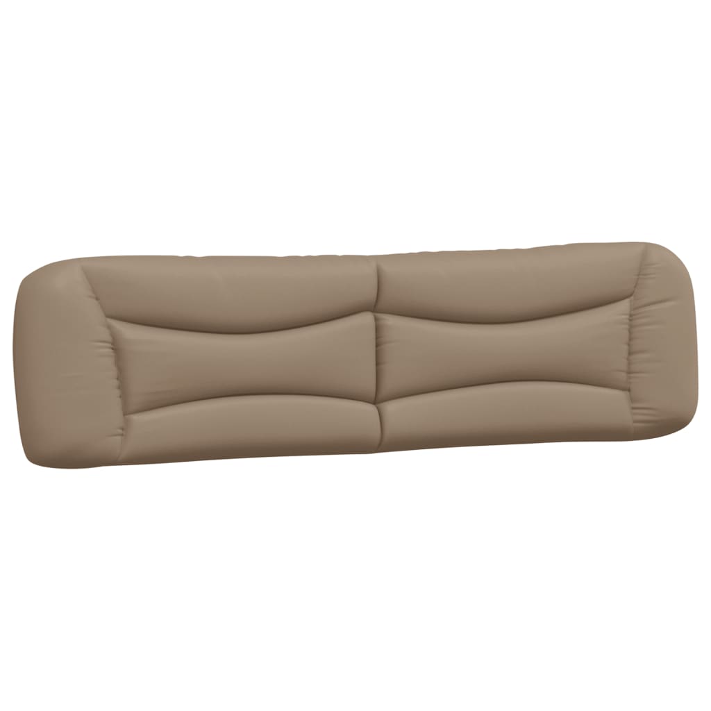 Lit avec matelas Hvar cappuccino 200x200 cm similicuir - XIOS