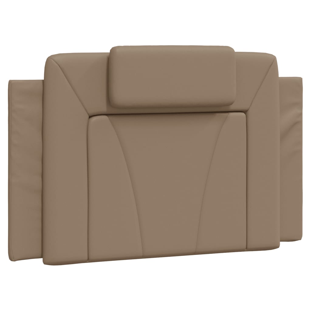 Lit Viana avec matelas cappuccino 90x190 cm similicuir