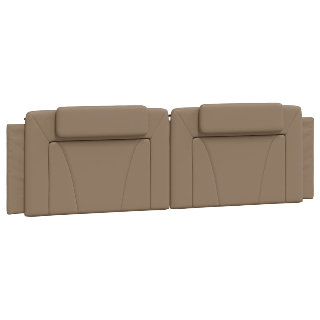 Lit Viana avec matelas cappuccino 180x200 cm similicuir - XIOS