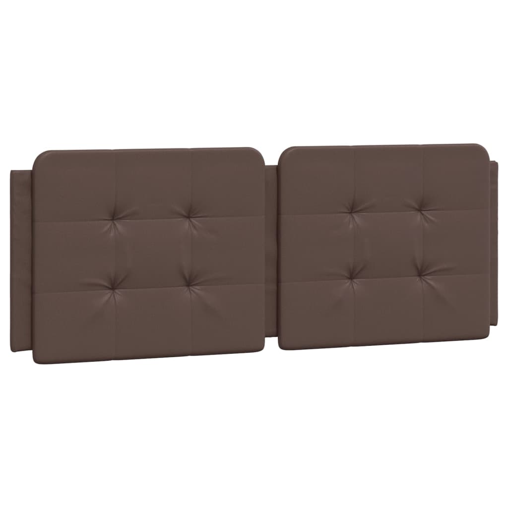Lit avec matelas Zadar marron 120x200 cm similicuir