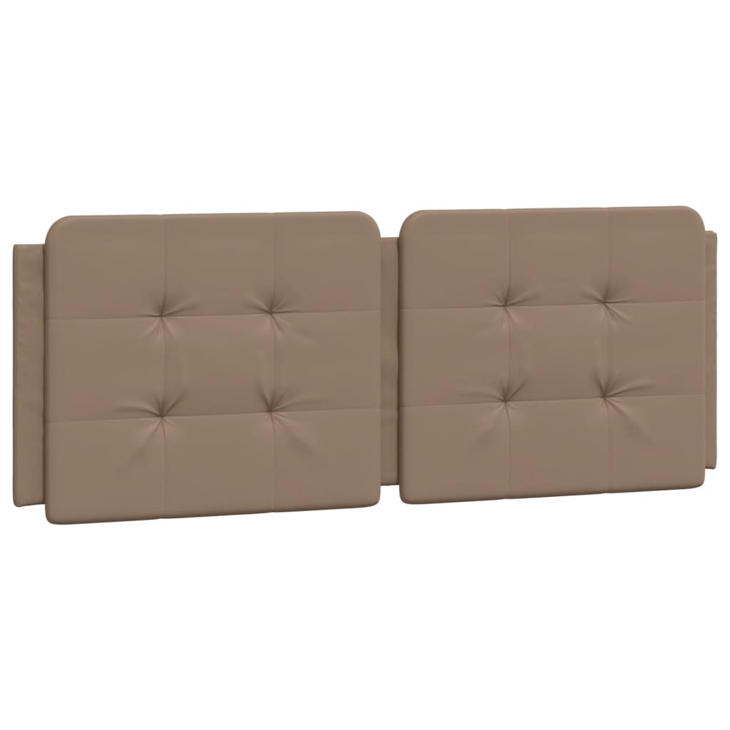 Cadre de lit sans matelas Zadar cappuccino 140x190 cm similicuir - XIOS