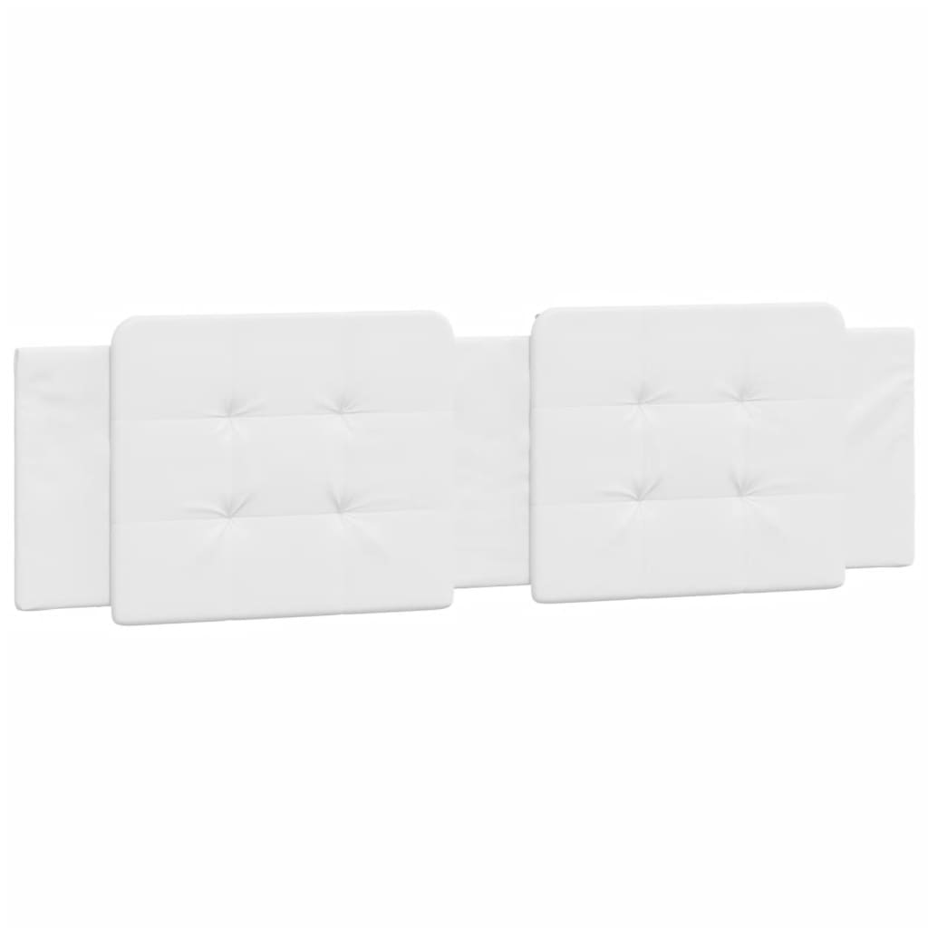 Lit avec matelas Zadar blanc 180x200 cm similicuir - XIOS