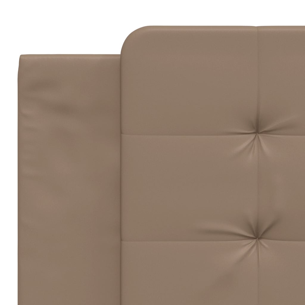 Lit avec matelas Zadar cappuccino 180x200 cm similicuir - XIOS