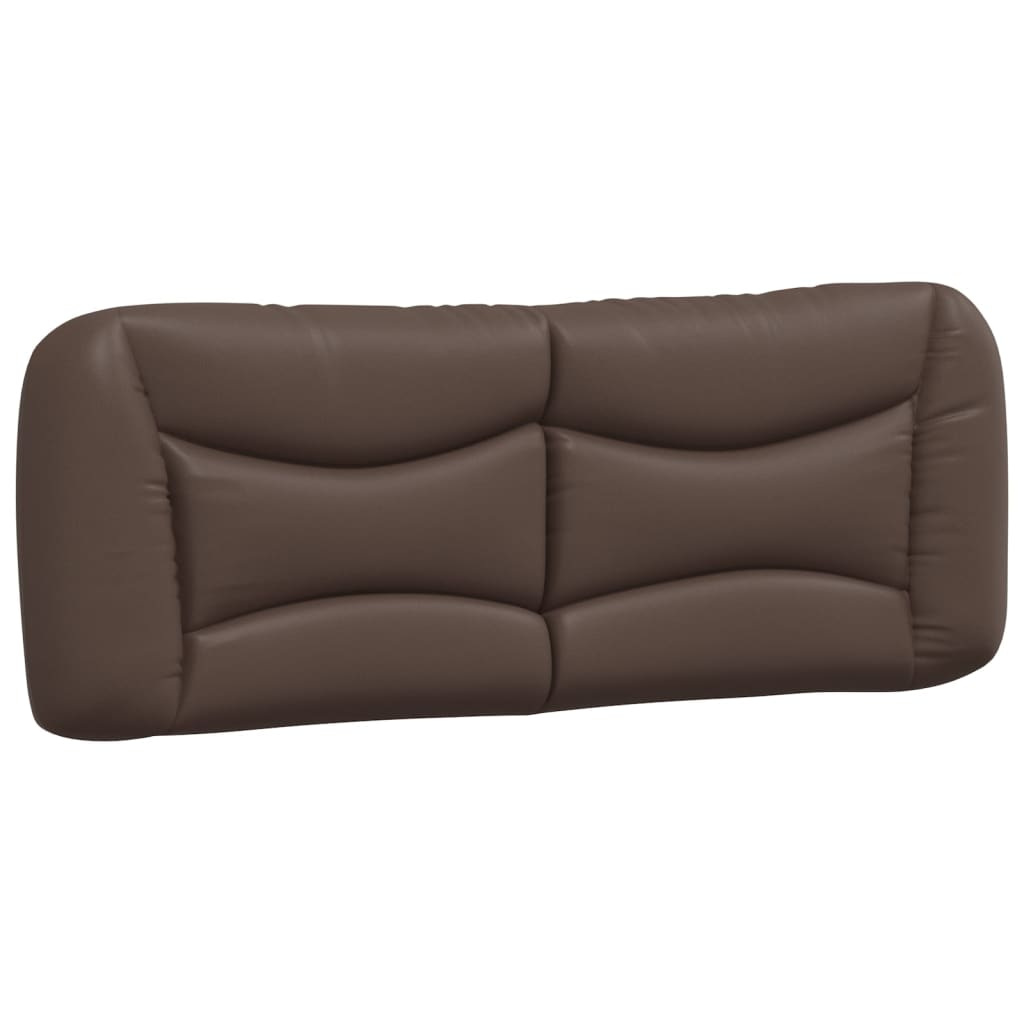 Cadre de lit avec LED sans matelas Hvar marron 120x200 cm