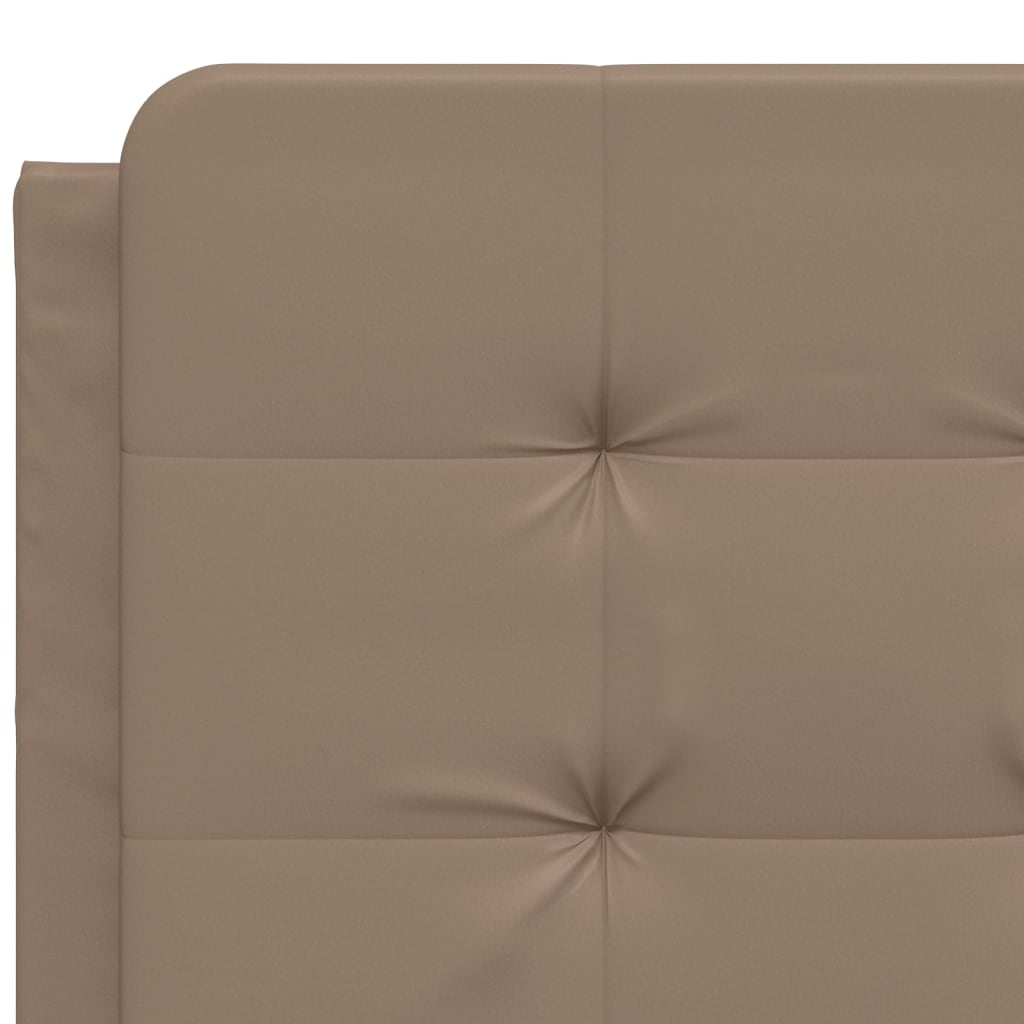 Cadre de lit avec LED sans matelas Zadar cappuccino 140x200 cm - XIOS