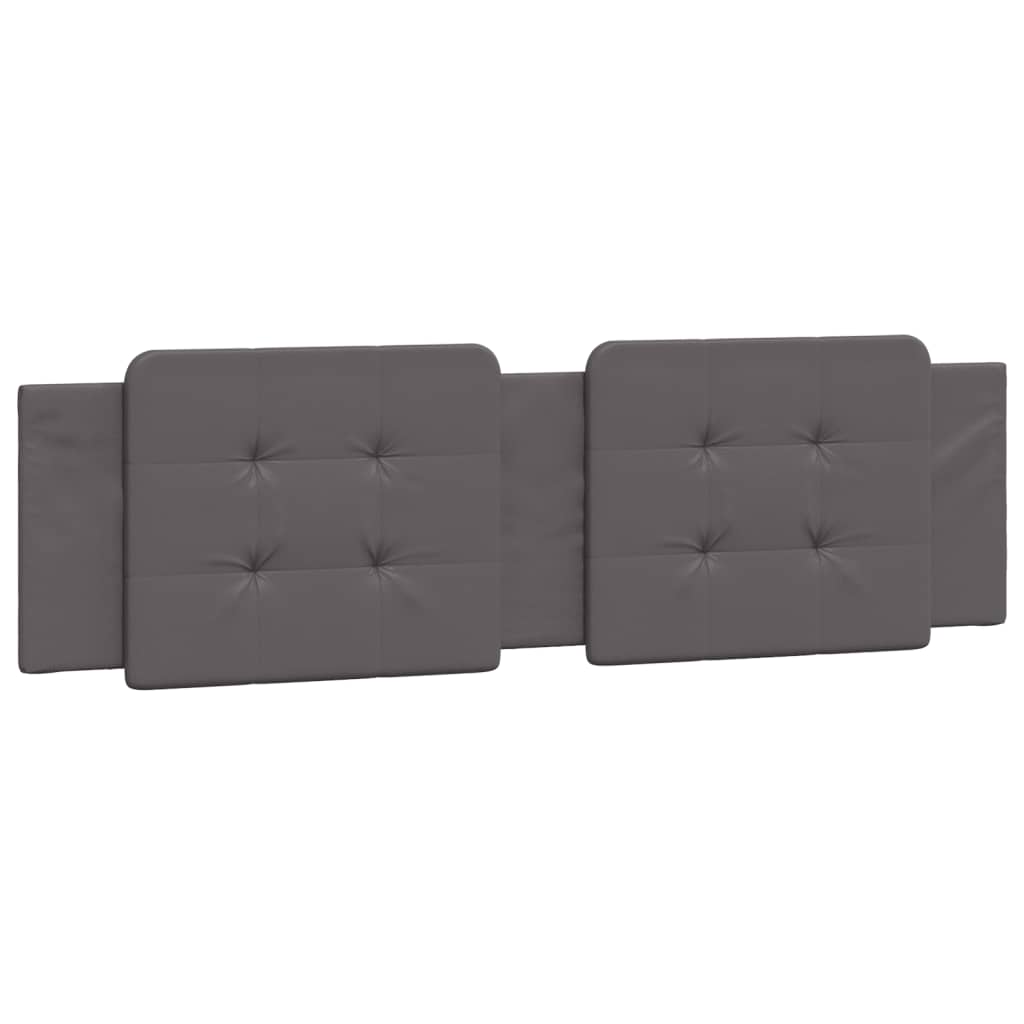 Cadre de lit avec LED sans matelas Zadar gris 180x200 cm - XIOS