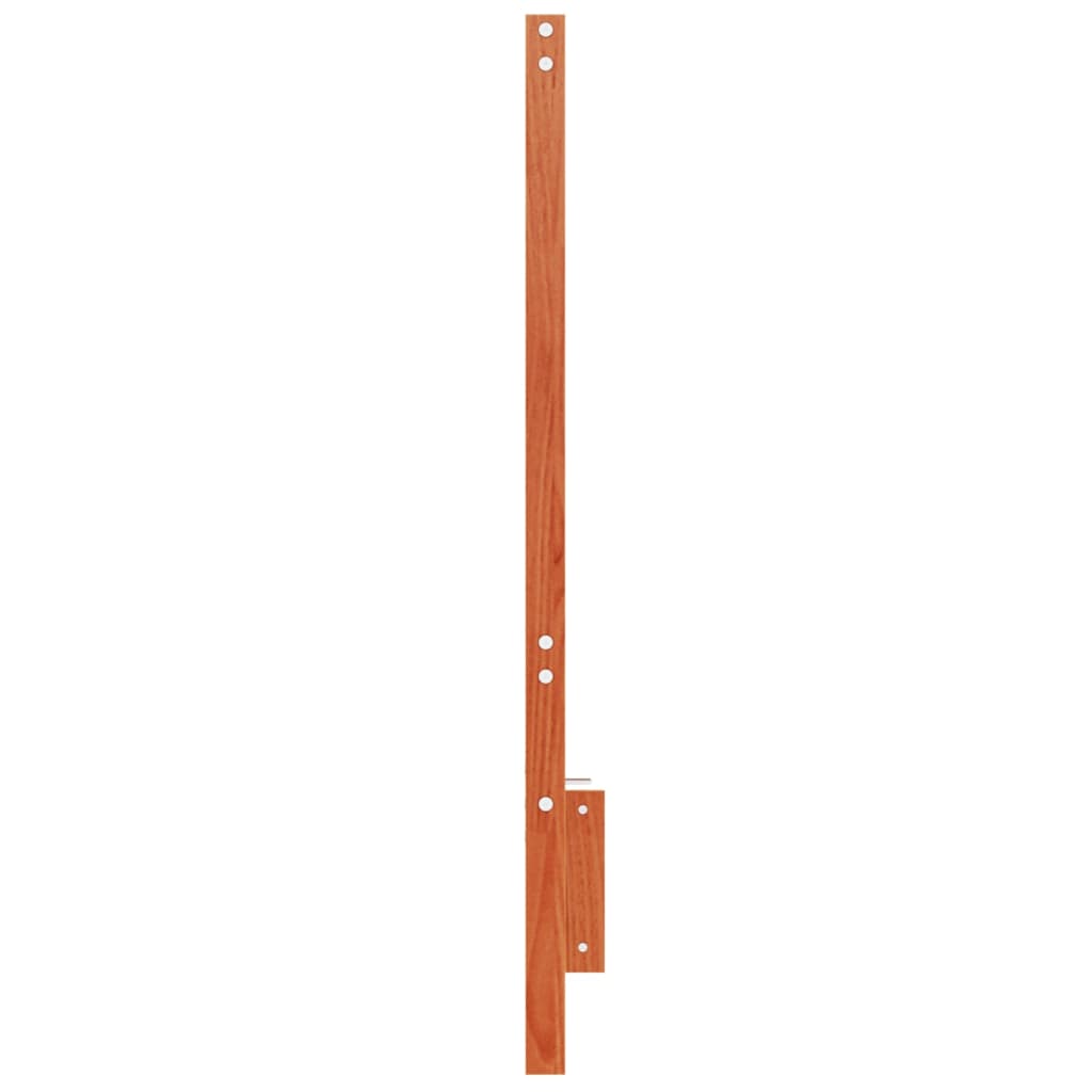 Tête de lit cire marron 150 cm bois massif de pin - XIOS