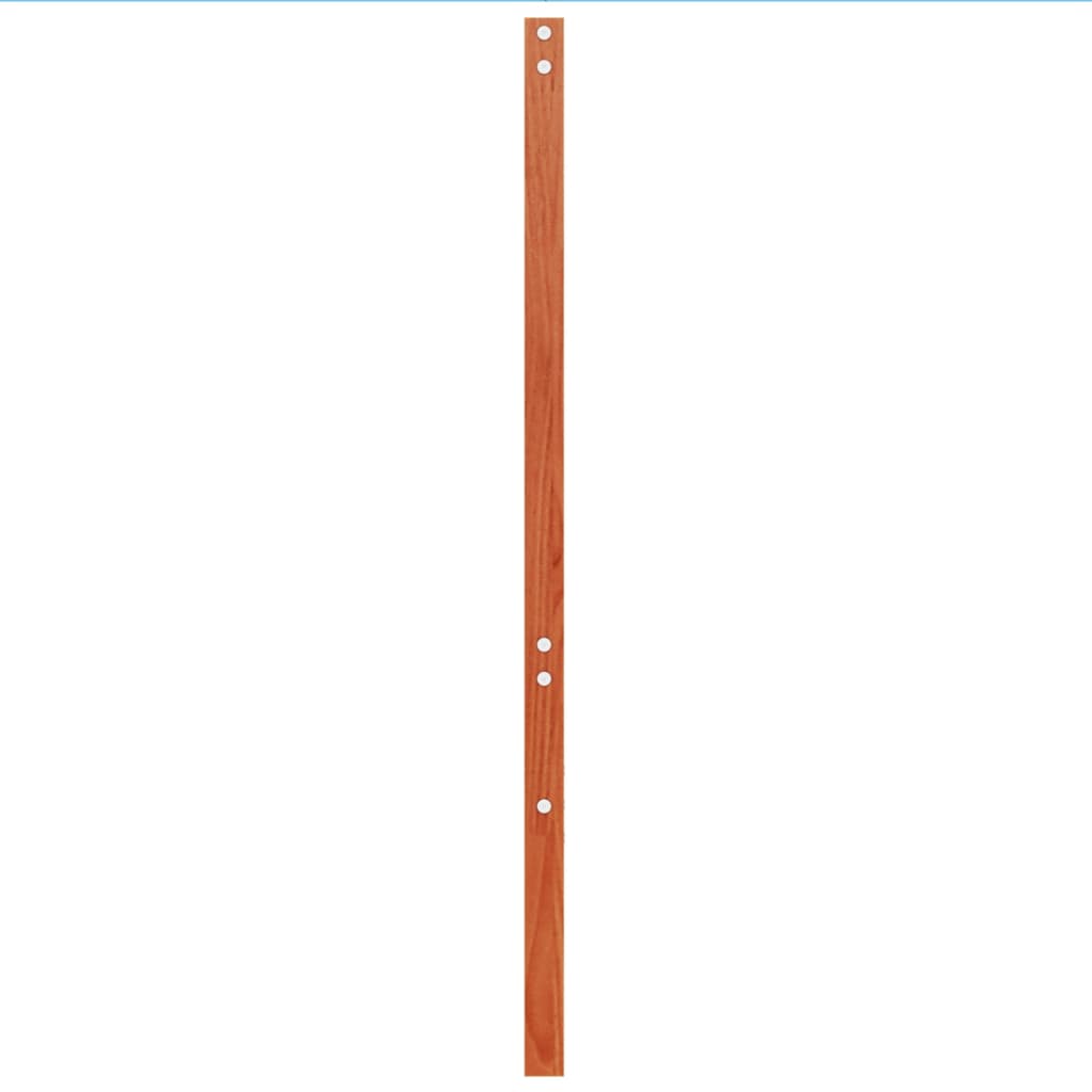 Tête de lit cire marron 100 cm bois massif de pin - XIOS