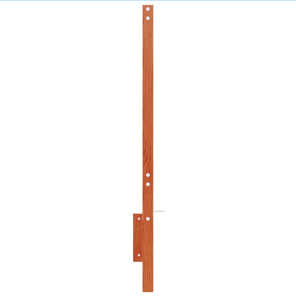 Tête de lit cire marron 150 cm bois massif de pin - XIOS