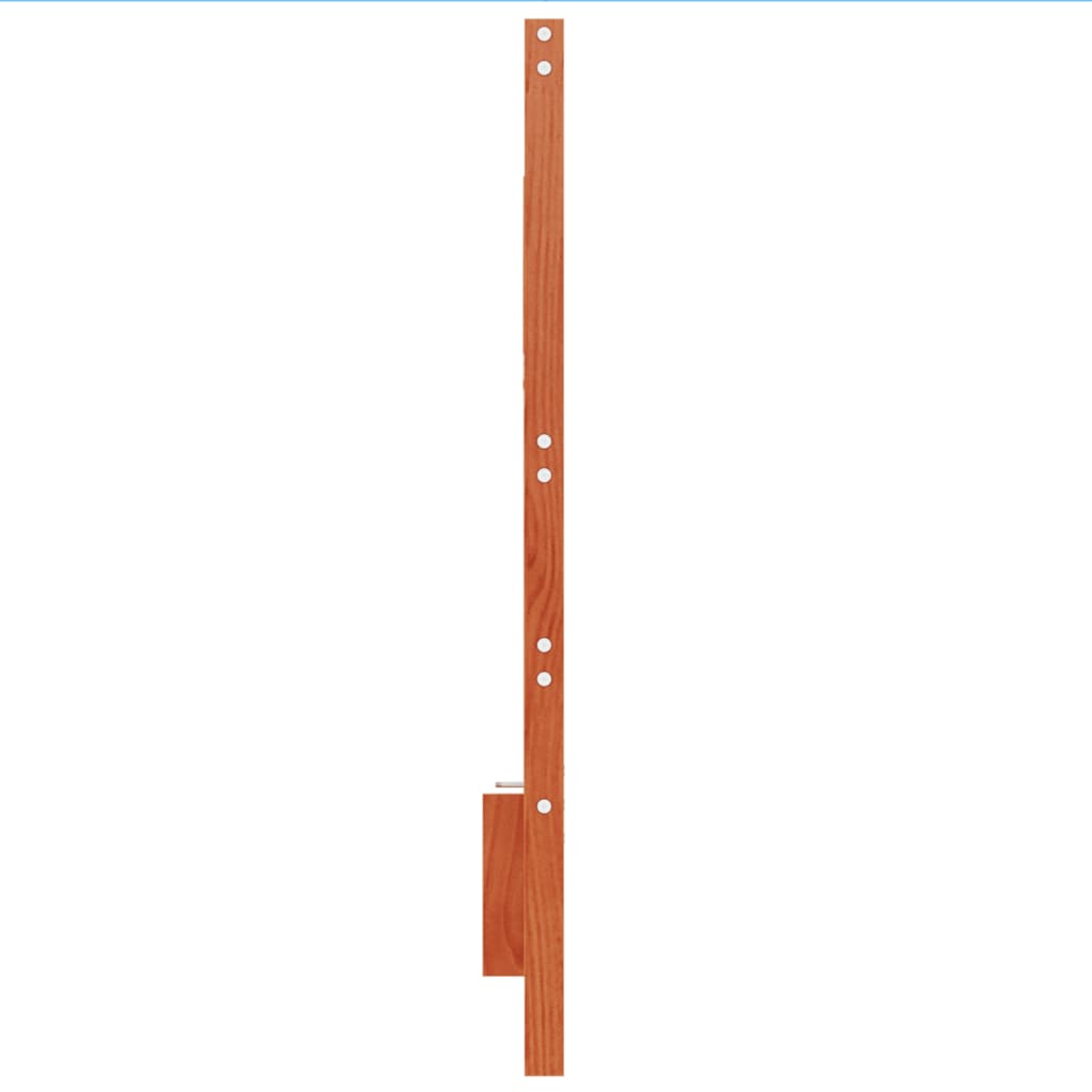 Tête de lit cire marron 150 cm bois massif de pin - XIOS