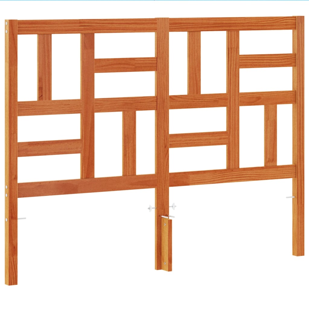 Tête de lit cire marron 180 cm bois massif de pin - XIOS