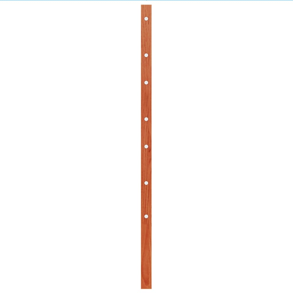 Tête de lit cire marron 100 cm bois massif de pin - XIOS