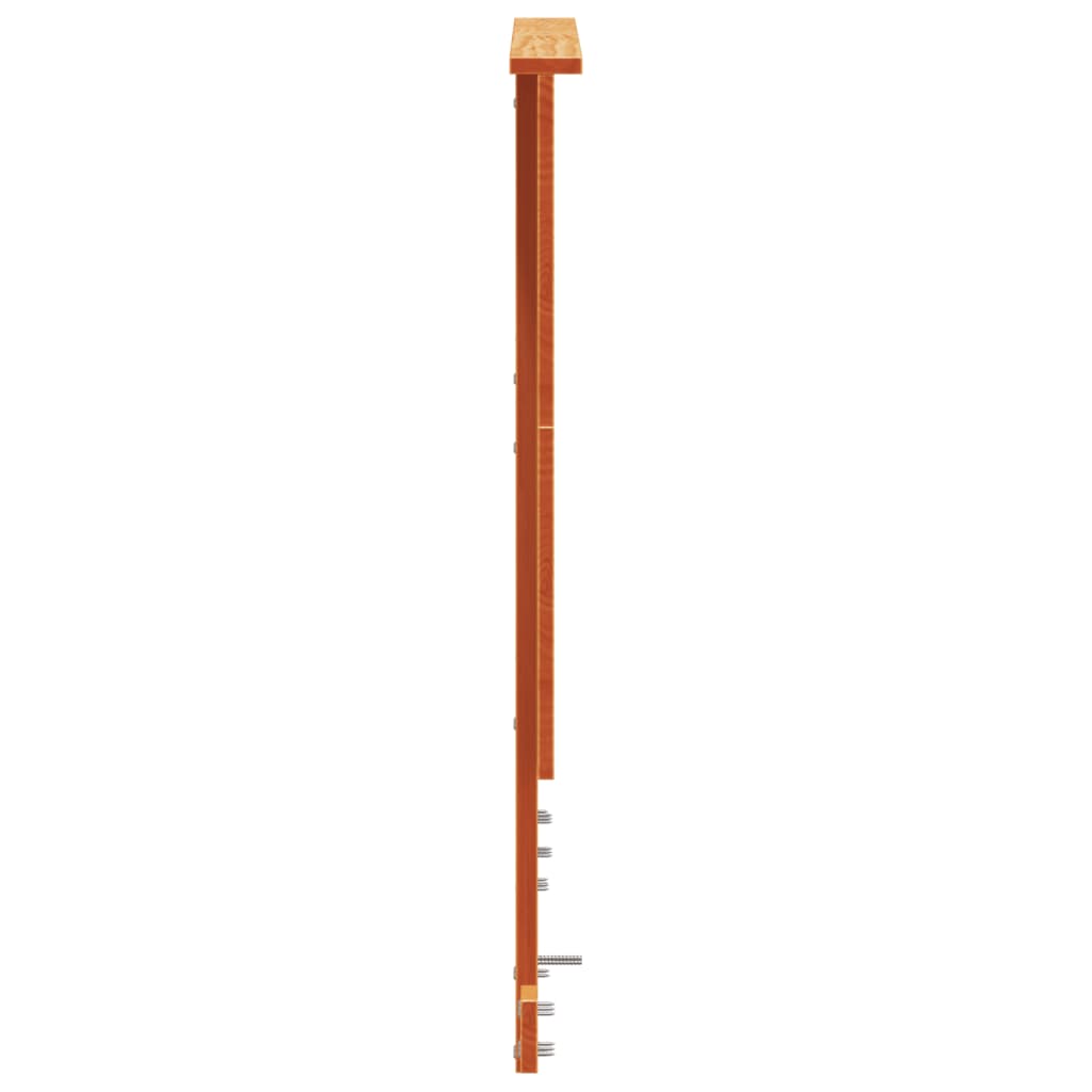 Tête de lit cire marron 160 cm bois massif de pin - XIOS