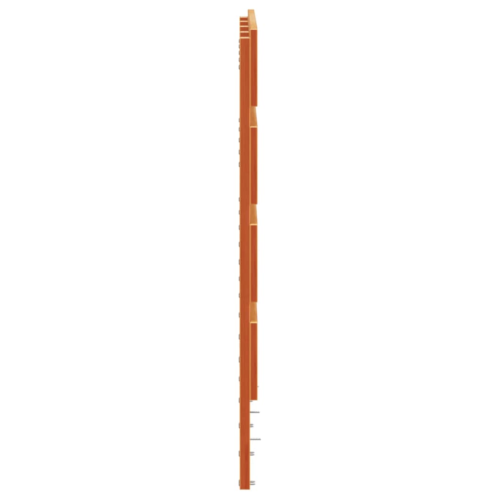 Tête de lit cire marron 135 cm bois massif de pin - XIOS