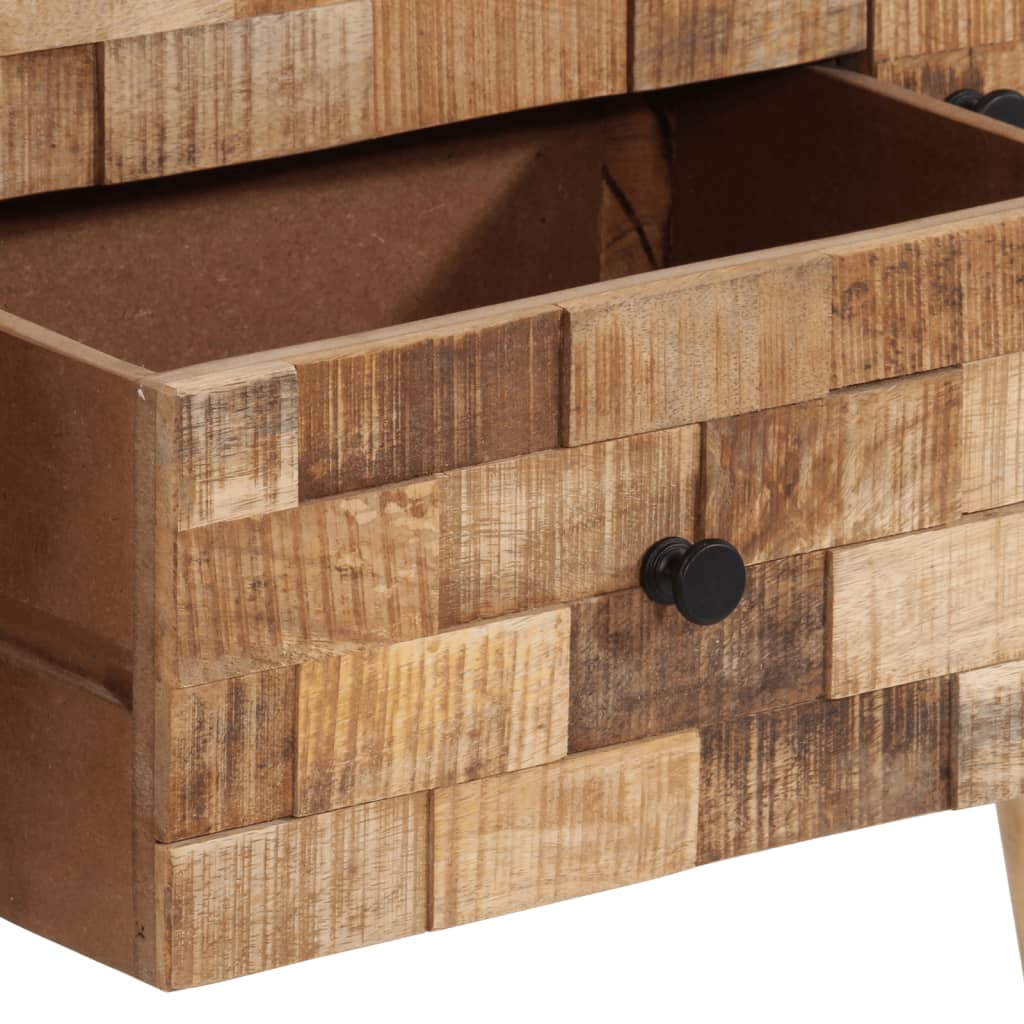 Buffet 110x30x70 cm bois massif de manguier - XIOS