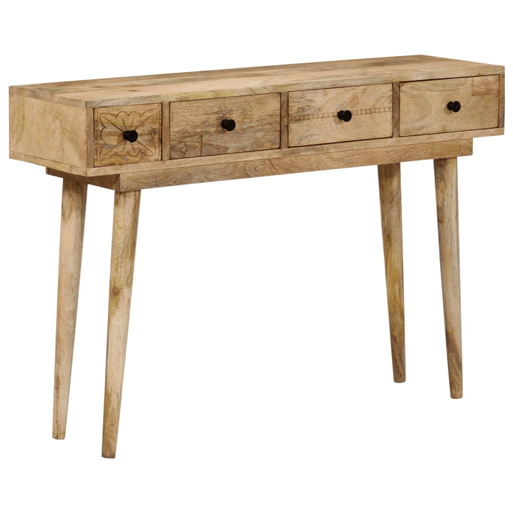 Table console 110x30x75 cm bois de manguier massif - XIOS