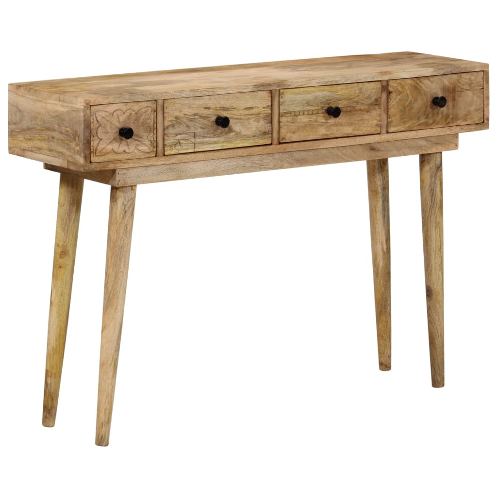 Table console 110x30x75 cm bois de manguier massif - XIOS